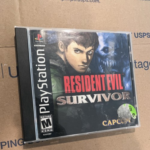Resident evil survivor ps1 - resident,