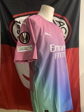Maglia Shirt Milan Match Worn Issued 23/24 Slavia Praga-Milan Giroud  