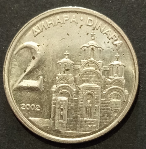 Jugoslavia dinara 2002 fdc - jugoslavia, 2