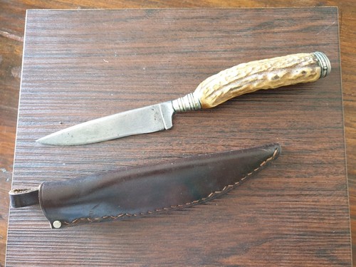 Antico coltello caccia - antico,