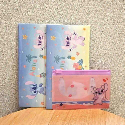 Disney stitch and - angel, aloha