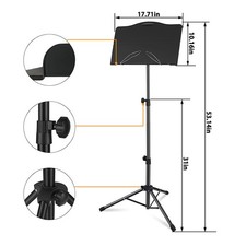 Spartito musicale portatile in