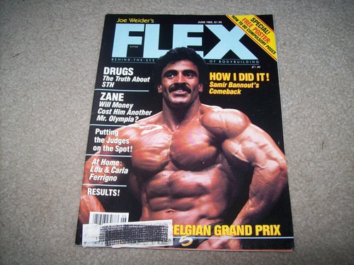 Vtg joe weider flex 6 - joe, 6/1983