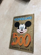 Topolino Libretto N.500 Senza Farfalla ,senza Bollino