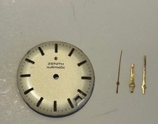 Quadrante lancette ZENITH CAL 2522 2532 2542 2552 diametro 28,36 mm usato ottime condizioni