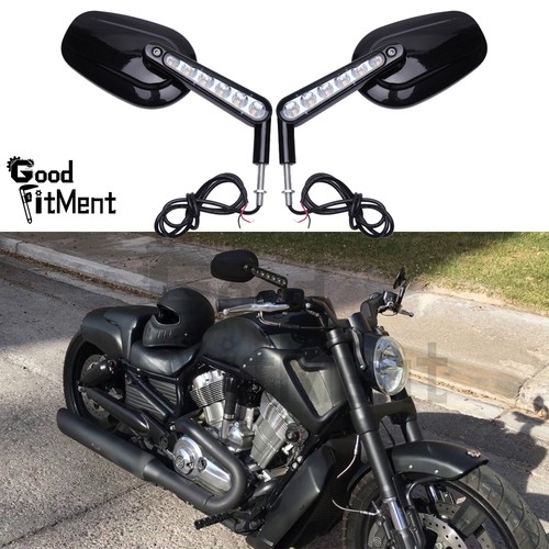 Specchietto moto frecce led - specchietto,