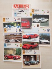 Auto da Collezione De Agostini Mailing 52 Schede Vintage Anno 1992 Vari Modelli