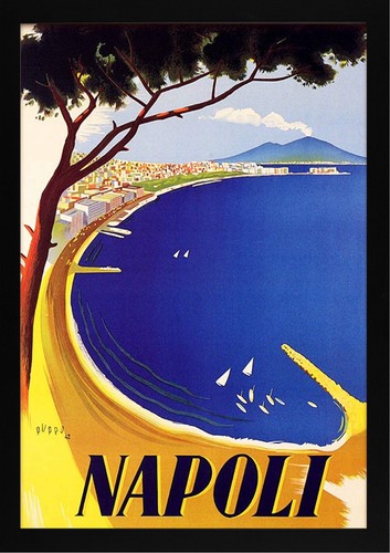 Napoli vintage poster - napoli,