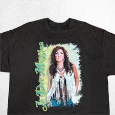 Maglietta unisex Jo Dee Messina regalo per tifoso maglietta nera taglia intera WA258