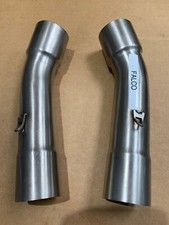 Tubi collegamento scarico acciaio inox Aprilia SL1000 Falco 1999-2005 made in UK T304