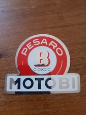  ADESIVO STICKER AUTOCOLLANT VINTAGE AUTO MOTO TUNING ANNI 70 MOTOBI PESARO RARE