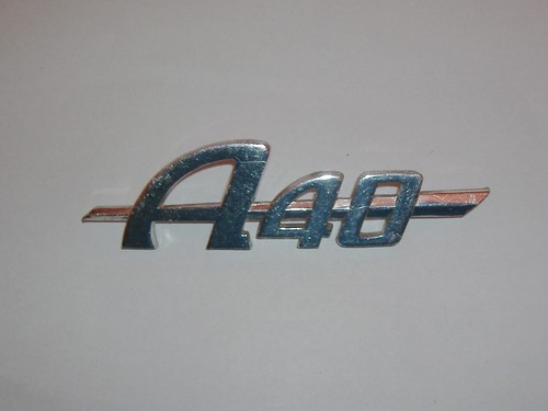Innocenti austin a40 - innocenti, scritta