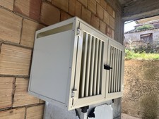 Box cani per auto, gabbia o trasportino con divisorio in alluminio