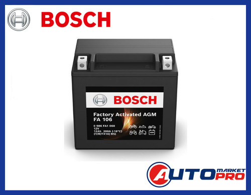 Bosch fa106 batteria moto - bosch,