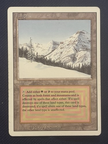 Mtg 1994 taiga edizione - mtg,
