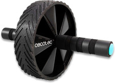 Ruota Addominale Small Fitness Drumfit AB Wheel, Allenamento Funzionale, Impugna