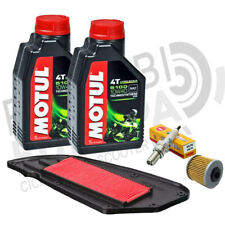 KIT TAGLIANDO CANDELA FILTRO ARIA OLIO MOTUL KYMCO DOWNTOWN 300 2009 2010 2011