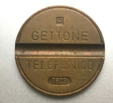 RARO GETTONE TELEFONICO 7803