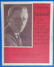 JA ISEM VIDEL HEZKOU PANNU di  POTUZNIK -SPARTITO MUSICALE PRIMI 900-12833