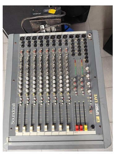 Mixer soundcraft spirit - soundcraft, live