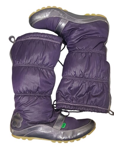 Y2k kickers stivali - stivali, viola