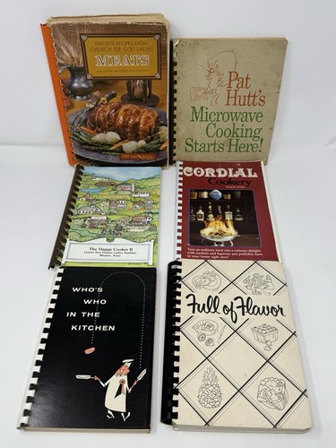 Cookbooks lot vtg - of,