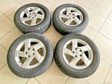 SET 4 CERCHI IN LEGA CON PNEUMATICI DACIA DUSTER 215 65 R16 5 FORI