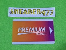 TESSERA MEDIASET PREMIUM COLLEZIONE SCADUTA COMPLETA DI LIBRICINO E MANUALE