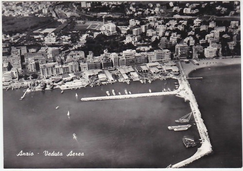 Anzio roma veduta aerea - -,