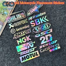 Adesivi Moto Fluorescenti 18pz