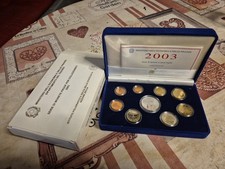 MONETE ITALIA - SERIE DIVISIONALE 2003 PROOF CON 5€ IN ARGENTO
