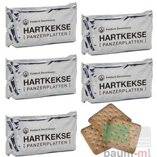 Bundeswehr piastre corazzate biscotti duri 5 confezioni razione di emergenza Epa Survival Outdoor BW
