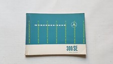 Mercedes Benz 300 SE 1962 manuale uso libretto originale testo FRANCESE French