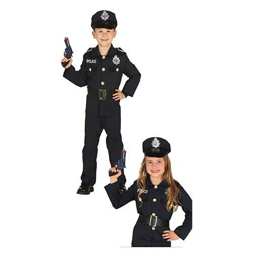 Costume poliziotto anni - 3-12,