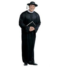 Costume Carnevale adulto Prete