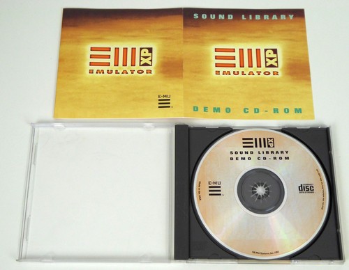 Emu sampler emulatore - e-mu,