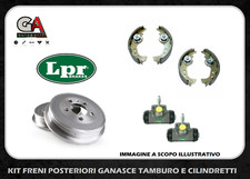 Kit freni posteriore ganasce - kit,