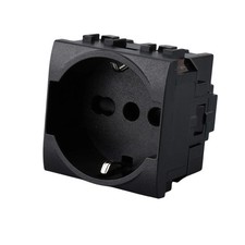 Schuko Universal Socket 2P+T