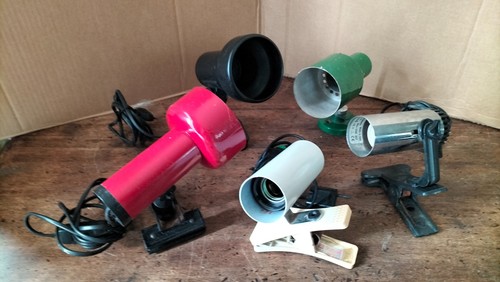 Lotto lampade morsetto - 5,