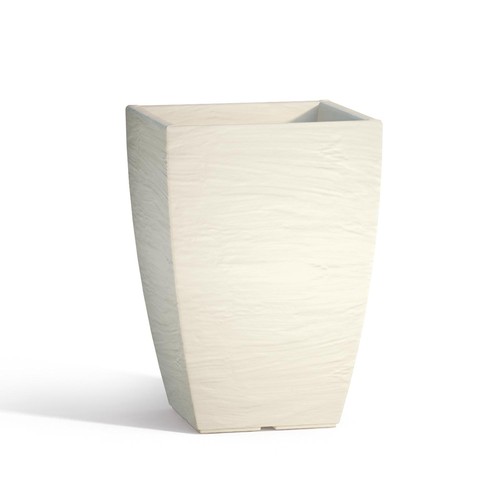 Vaso resina quadrato - vaso, alto