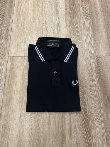 Polo fred perry blu - blu, uomo