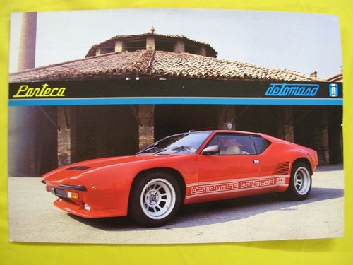 Brochure originale tomaso - brochure,