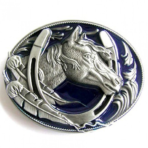 Fibbia cavallo indiano - cavallo,