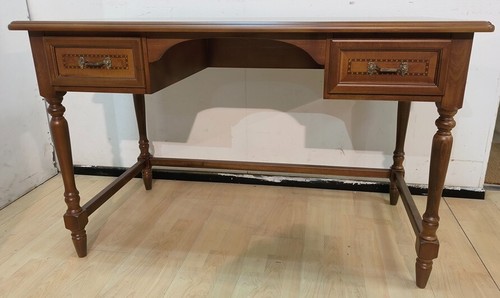 Scrivania classica con intarsi - scrivania,