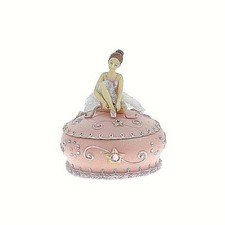 CARILLON BALLERINA H.12,5 su SCATOLA PORTAGIOIE Melodia:VALZER IMPERATORE 15015