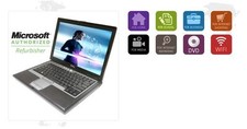 Dell D620 D630 Laptop Cor 2 Duo, 80G-120GB 2GB DVD, Wifi Windows 7 Pro