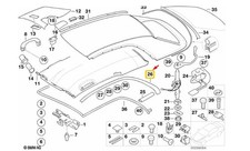 Modanatura hardtop sinistra