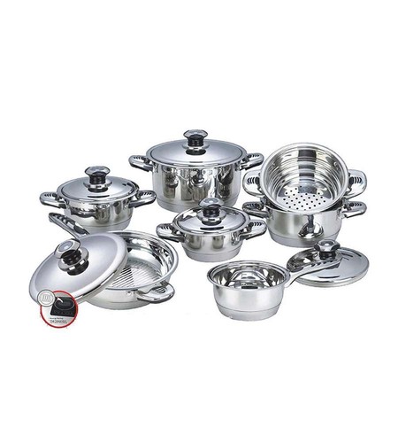 Batteria pentole pezzi - 12,