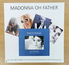 Madonna display card father - display,