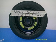 CITROEN PEUGEOT 4 FORI 2020 RUOTA RUOTINO DI SCORTA 125/80 R 15-95M